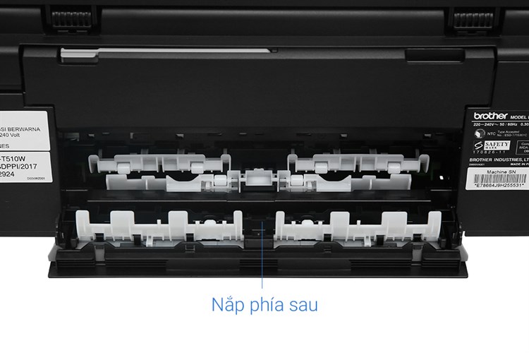 Máy In Phun Màu Brother đa năng in scan copy DCP-T510W Wifi Màu Đen