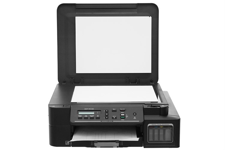 Máy In Phun Màu Brother đa năng in scan copy DCP-T510W Wifi Màu Đen