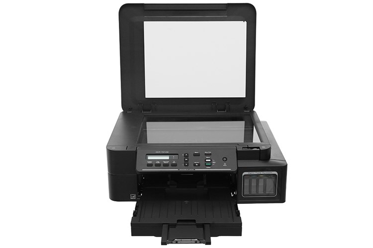 Máy In Phun Màu Brother đa năng in scan copy DCP-T510W Wifi Màu Đen