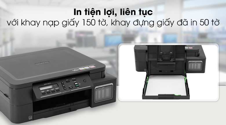 Máy In Phun Màu Brother đa năng in scan copy DCP-T310