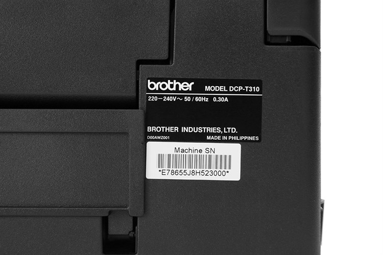 Máy In Phun Màu Brother đa năng in scan copy DCP-T310 Màu Đen