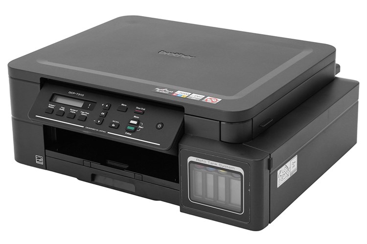Máy In Phun Màu Brother đa năng in scan copy DCP-T310 Màu Đen