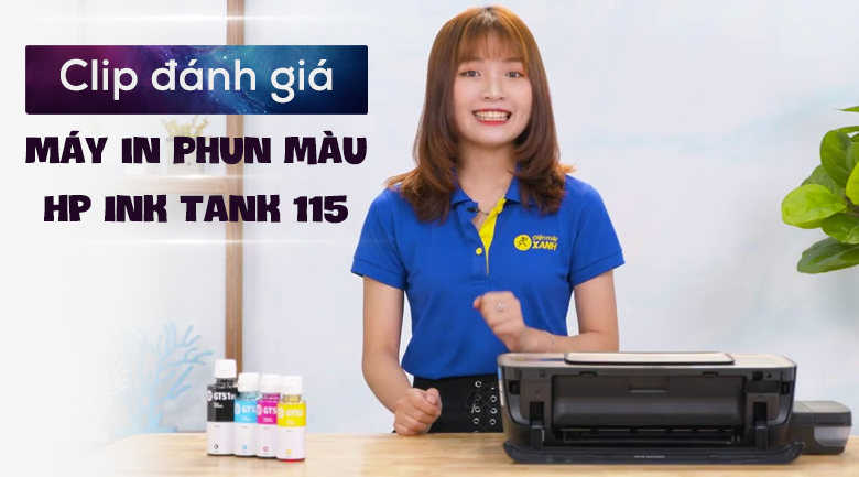 Máy in phun màu HP Ink Tank 115 (2LB19A)