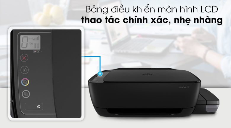 Máy In Phun Màu HP đa năng in scan copy Ink Tank 315 (Z4B04A)