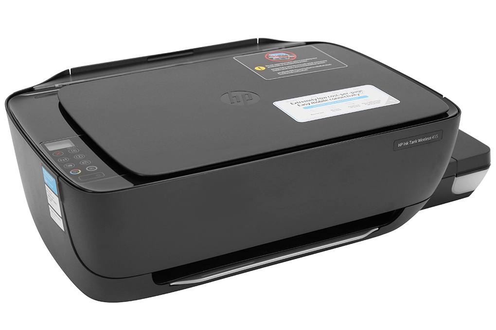Máy In Phun Màu HP đa năng in scan copy Ink Tank 415 WiFi (Z4B53A) Màu Đen