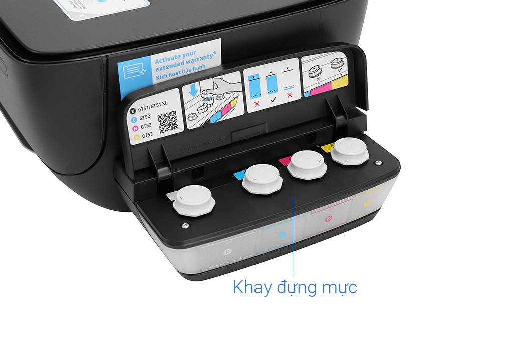 Máy In Phun Màu HP đa năng in scan copy Ink Tank 415 WiFi (Z4B53A) Màu Đen