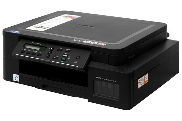 Máy in phun màu đa năng Brother DCP-T520W Wifi Màu Đen
