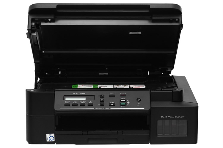 Máy in phun màu đa năng Brother DCP-T520W Wifi Màu Đen