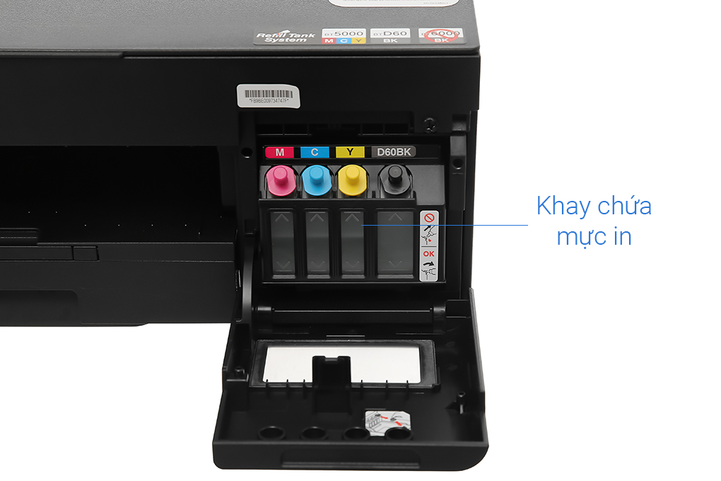 Máy in phun màu đa năng Brother DCP-T220 Màu Đen