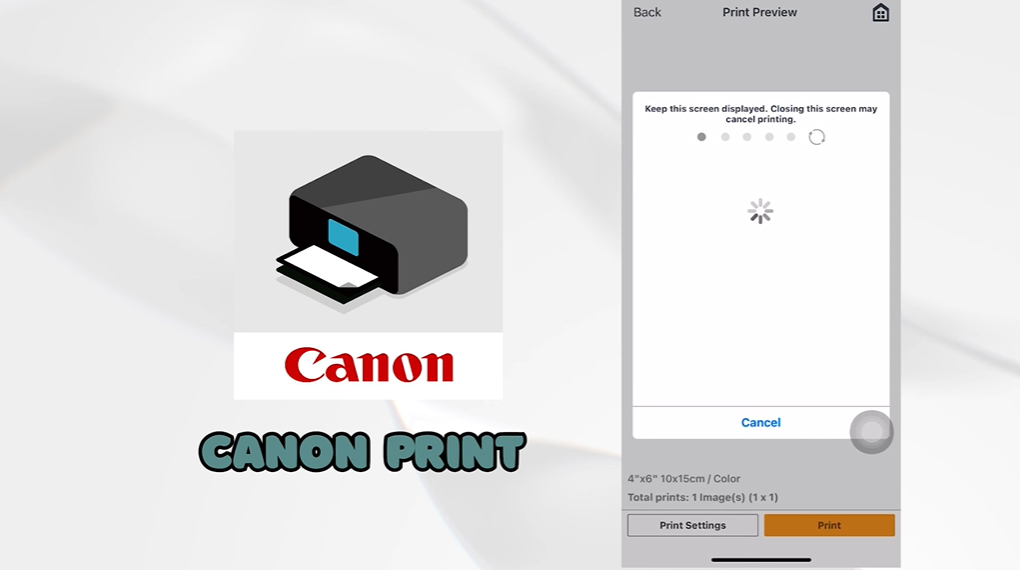Máy in phun màu Canon TR4570S đa năng In-scan-copy-fax WiFi - Tải app