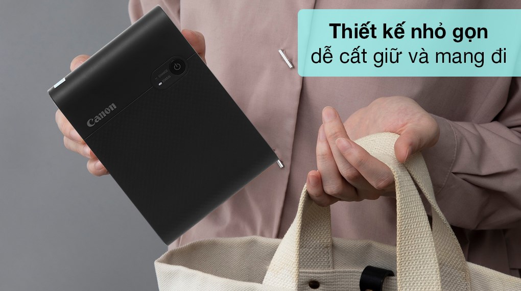 Máy in ảnh SELPHY SQUARE Canon QX10 Đen