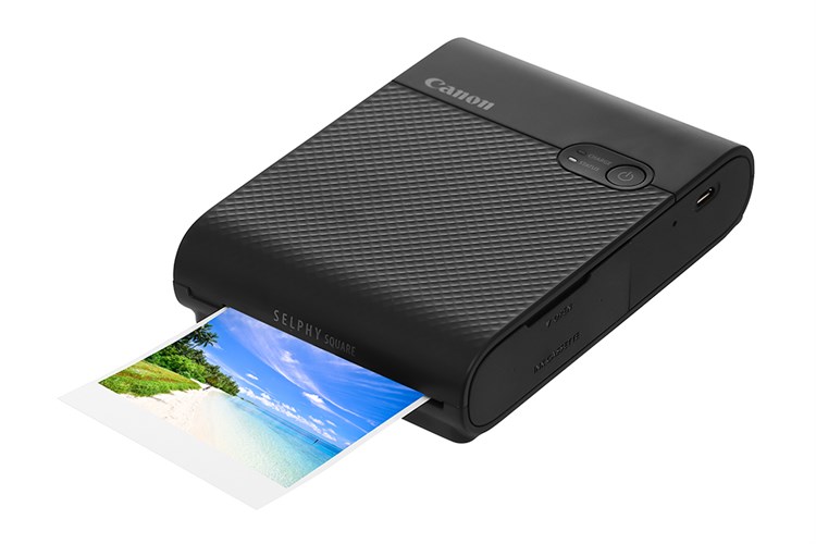 Máy in ảnh SELPHY SQUARE Canon QX10 Đen Màu Đen