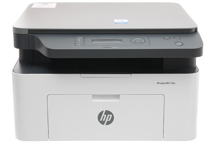 Máy in laser trắng đen đa năng HP LaserJet MFP 135a (4ZB82A) Màu Trắng