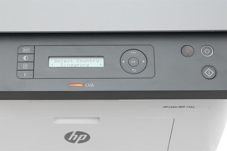 Máy in laser trắng đen đa năng HP LaserJet MFP 135a (4ZB82A) Màu Trắng