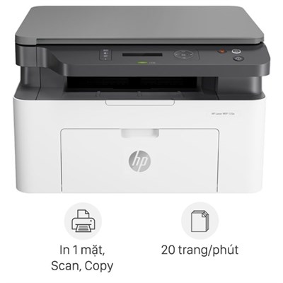 Máy in laser trắng đen đa năng HP LaserJet MFP 135a (4ZB82A)