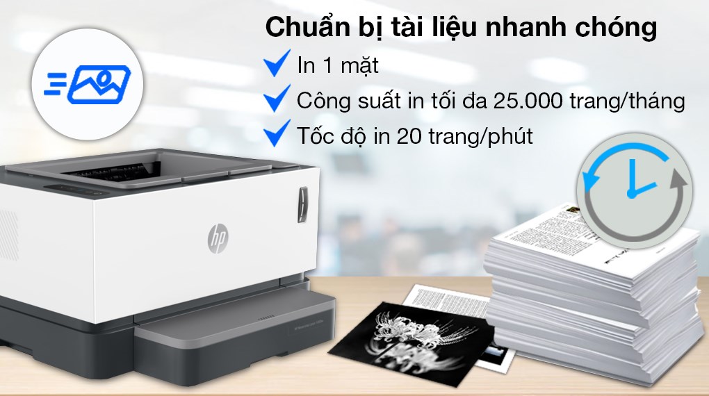 Máy in Laser đơn năng HP Neverstop 1000a (4RY22A)