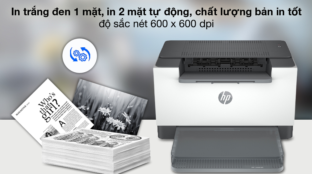 Bản in rõ nét - Máy in Laser trắng đen HP LaserJet M211d (9YF82A)