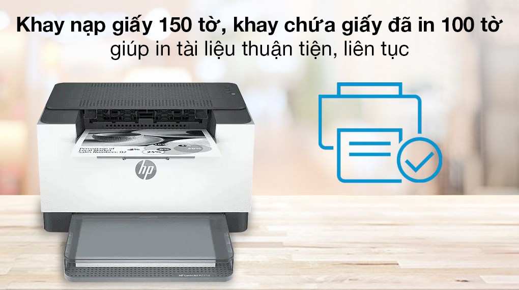 Máy in laser trắng đen đơn năng HP LaserJet M211dw Wifi (9YF83A)
