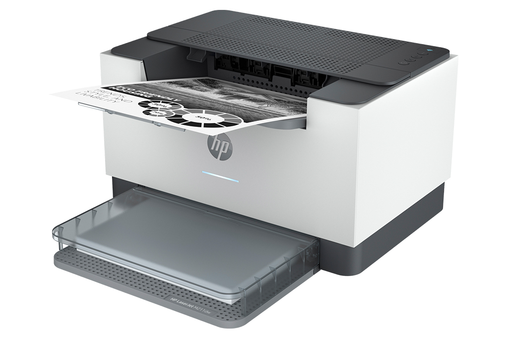 Máy in laser trắng đen đơn năng HP LaserJet M211dw Wifi (9YF83A) Màu Trắng