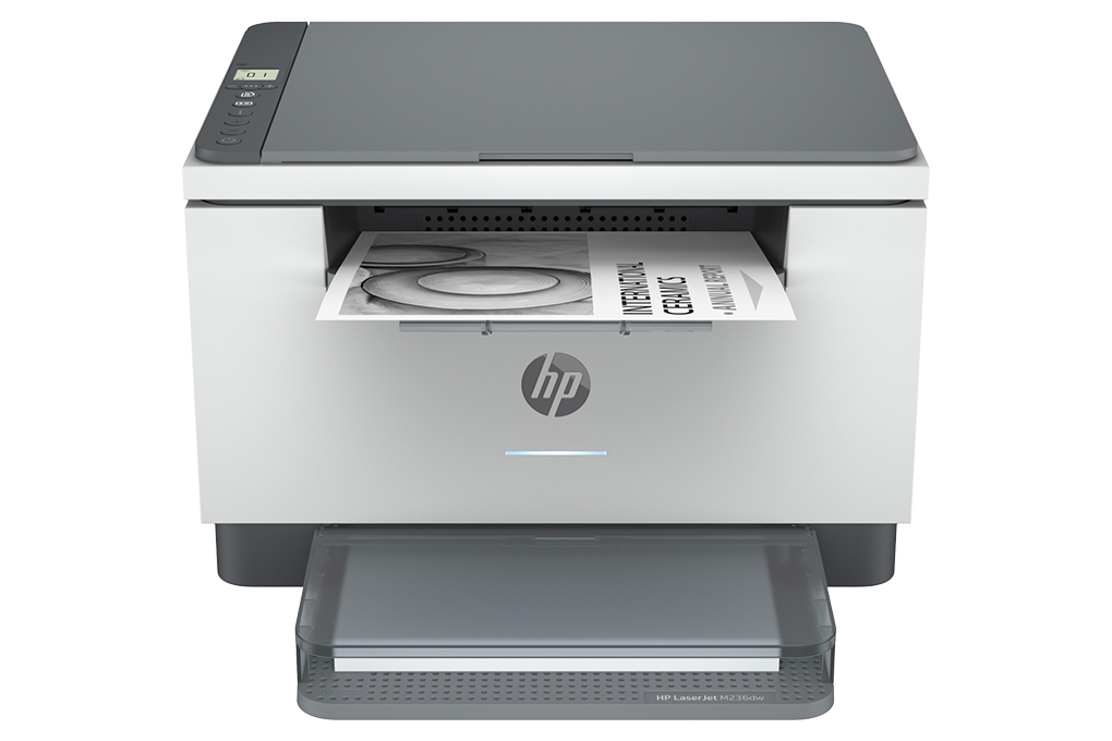 Máy in laser trắng đen đa năng HP LaserJet MFP M236dw Wifi (9YF95A) Màu Trắng