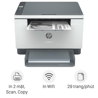 Máy in laser trắng đen đa năng HP LaserJet MFP M236dw Wifi (9YF95A)