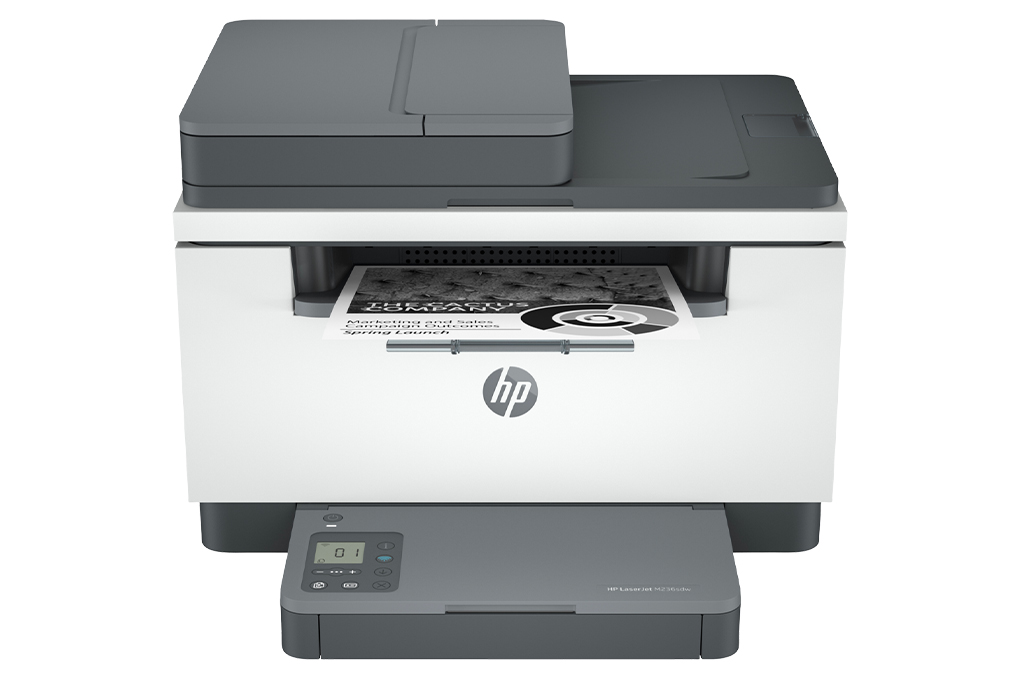 Máy in laser trắng đen đa năng HP LaserJet MFP M236sdw Wifi (9YG09A) Màu Trắng
