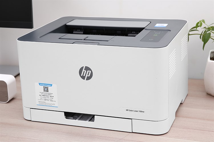 Máy in màu Laser HP 150nw/Wifi (4ZB95A) Màu Trắng