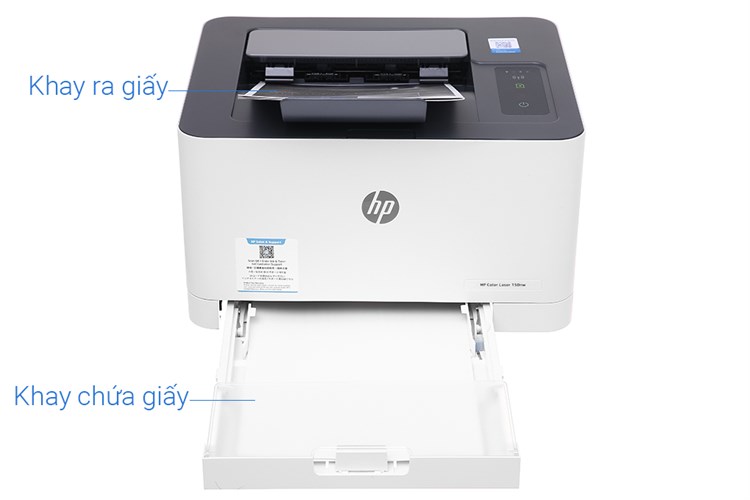 Máy in màu Laser HP 150nw/Wifi (4ZB95A) Màu Trắng