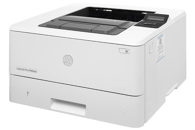 Máy in Laser trắng đen HP LaserJet Pro M404dn (W1A53A) Màu Trắng