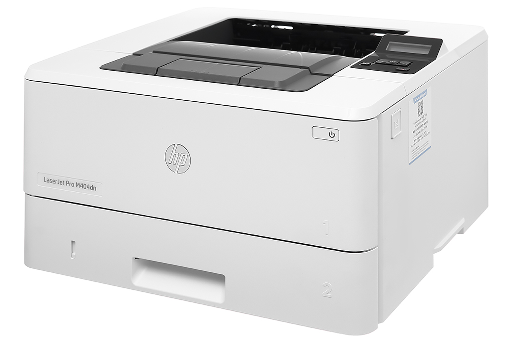 Máy in Laser trắng đen HP LaserJet Pro M404dn (W1A53A) Màu Trắng