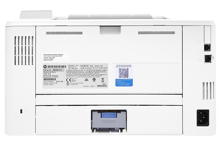 Máy in Laser trắng đen HP LaserJet Pro M404dn (W1A53A) Màu Trắng