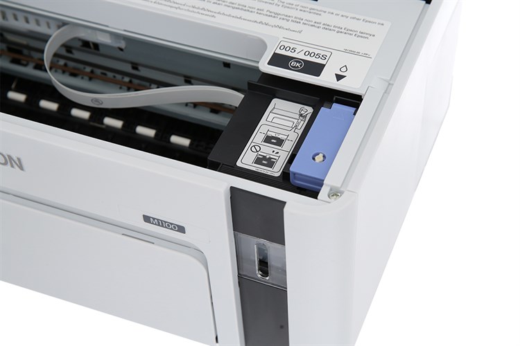 Máy In Phun Trắng Đen Đơn Năng Epson M1100 (C11CG95501) Màu Trắng