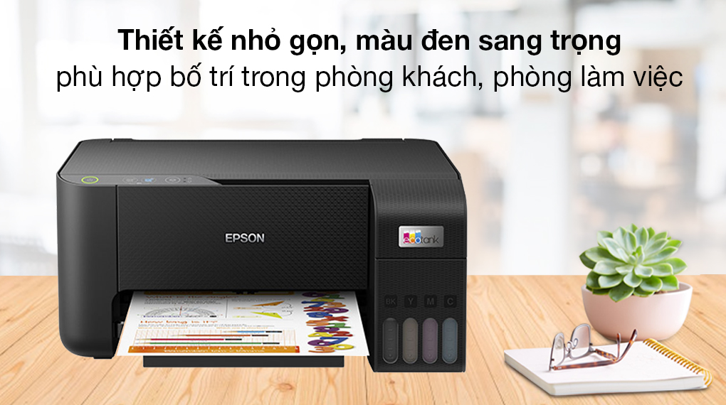 Máy In Phun Màu Đa Năng Epson EcoTank L3210 (C11CJ68501) - Giá rẻ, trả góp