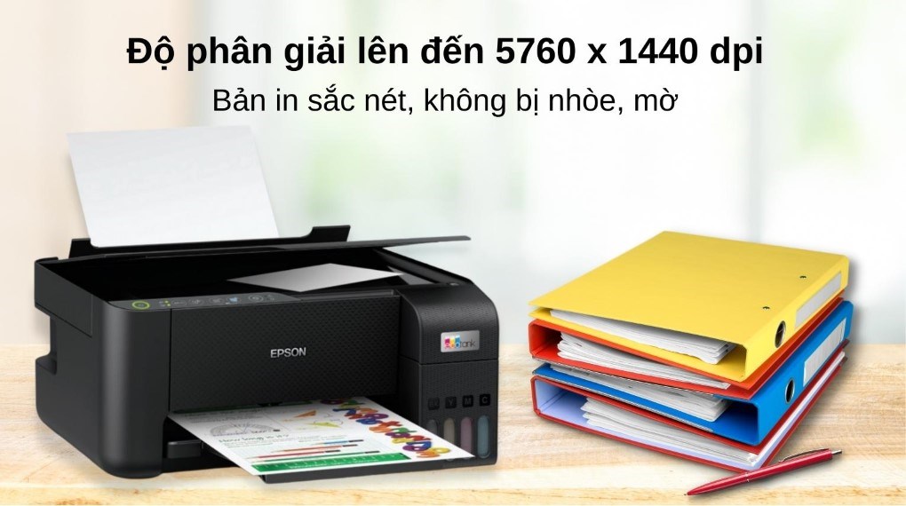 Máy In Phun Màu Đa Năng Epson EcoTank L3250 Wifi (C11CJ67503) - Chất lượng bản in