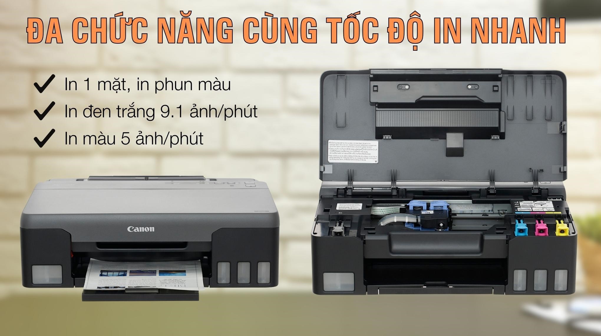 Máy in phun màu đơn năng Canon PIXMA G1020