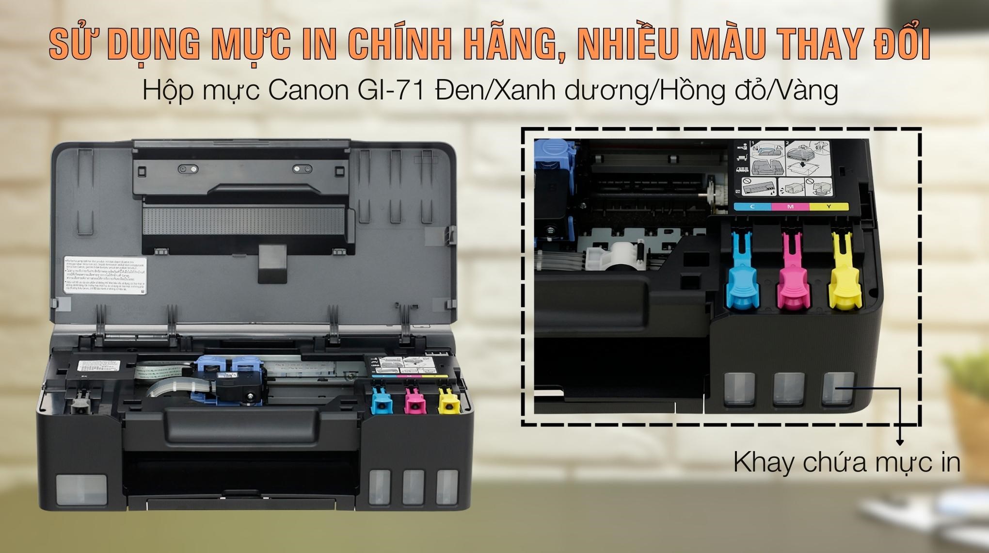 Máy in phun màu đơn năng Canon PIXMA G1020