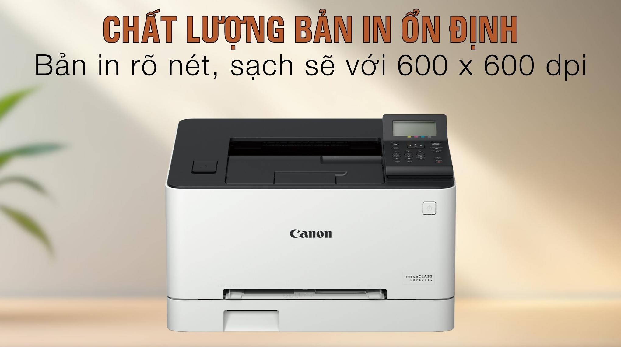 Máy in laser màu đơn năng Canon LBP621CW Wifi