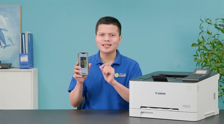 Máy in laser màu đơn năng Canon LBP621CW Wifi