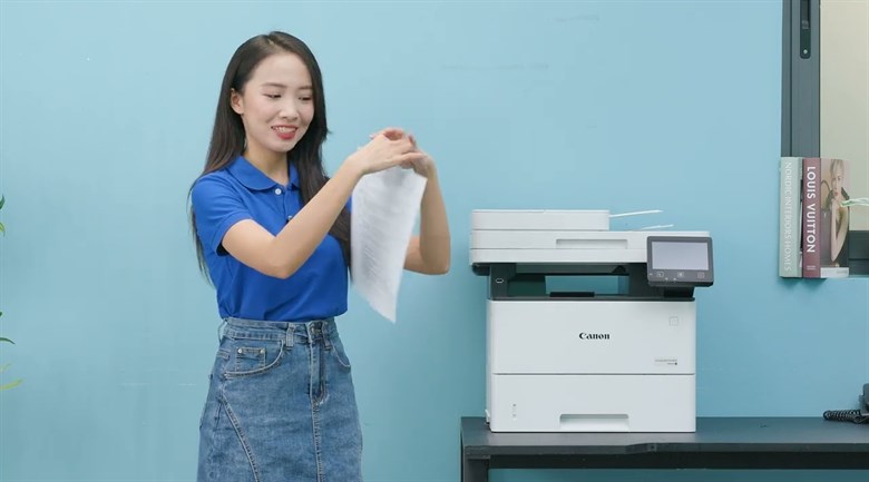 Máy in laser trắng đen đa năng Canon iR1643i II Wifi