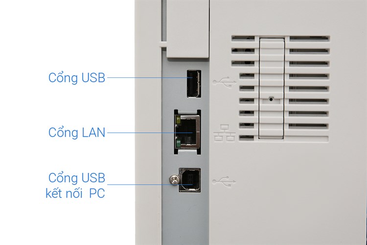 Máy in laser trắng đen đa năng Canon iR1643i II Wifi Màu Trắng