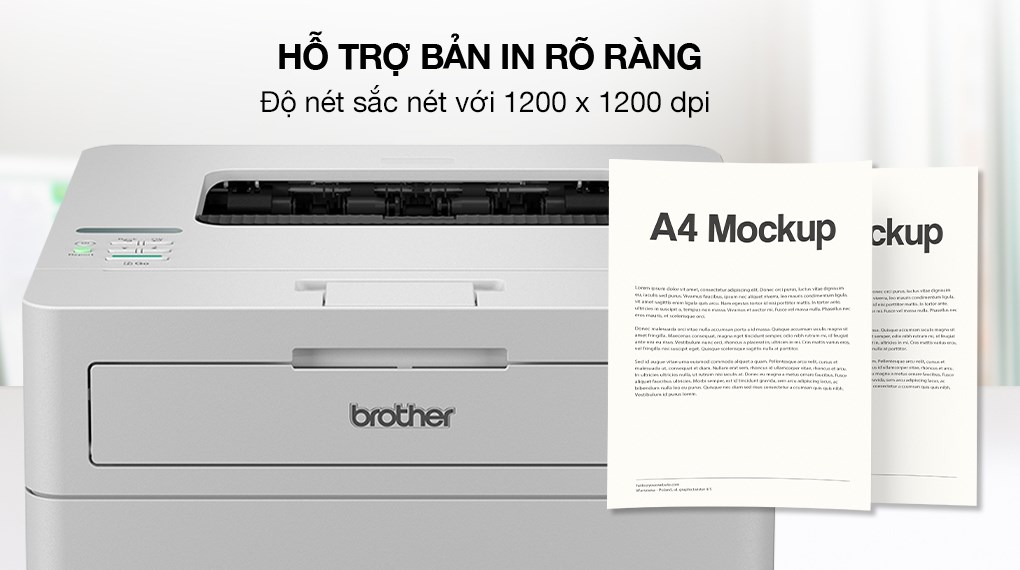 Máy in laser trắng đen đơn năng Brother HL-B2180DW Wifi