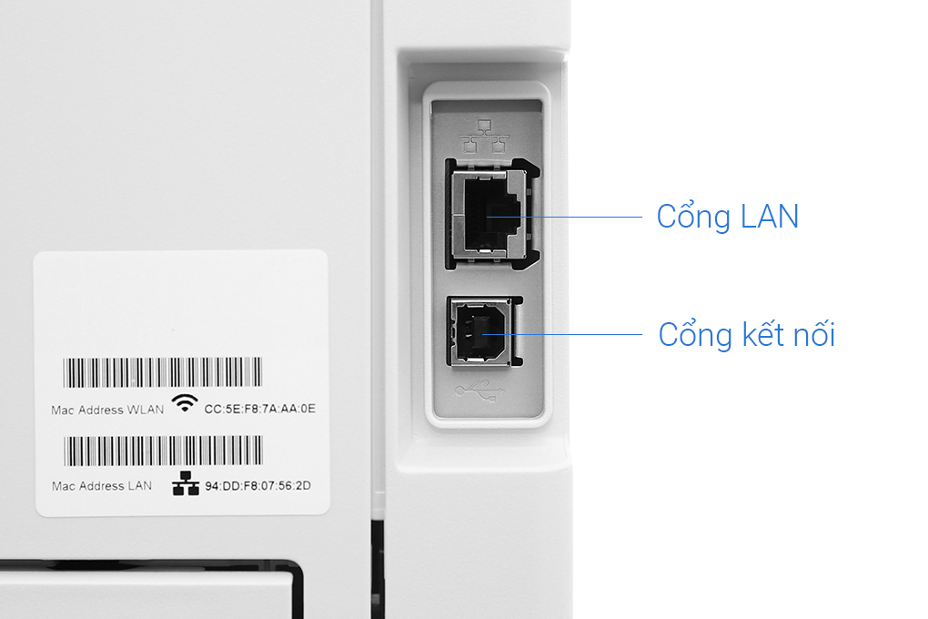 Máy in laser trắng đen đơn năng Brother HL-B2180DW Wifi Màu Trắng