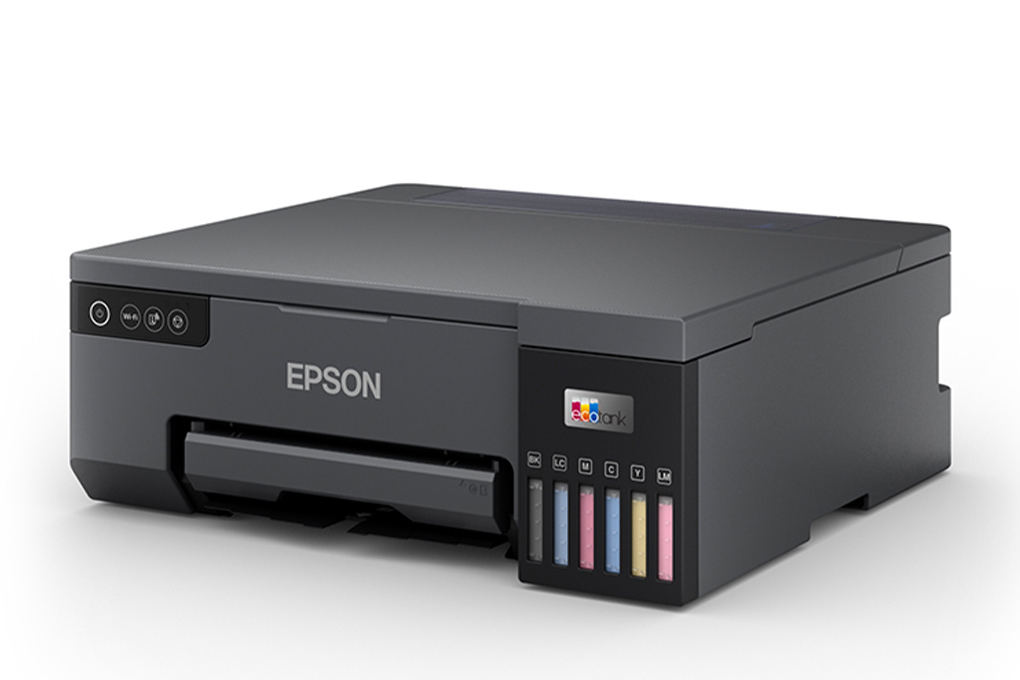 Máy In phun màu đơn năng Epson EcoTank L8050 Wifi (C11CK37501) Màu Đen