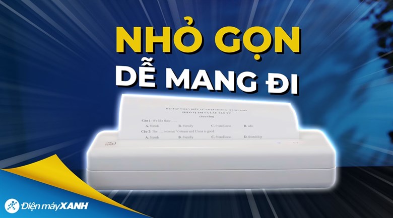 Máy in nhiệt di động HPRT MT810 Bluetooth