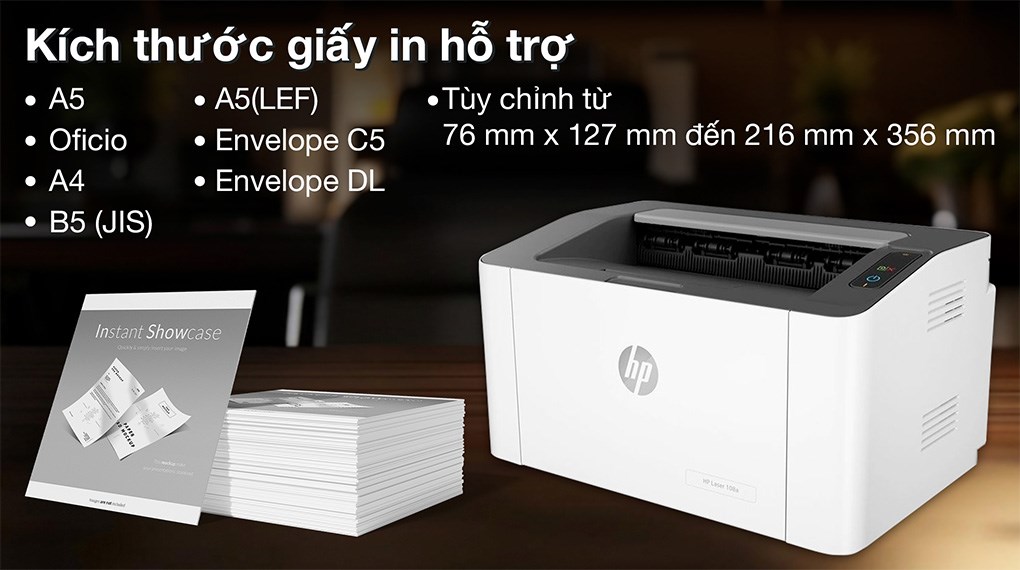 Máy in laser trắng đen đơn năng HP 108a (4ZB79A)
