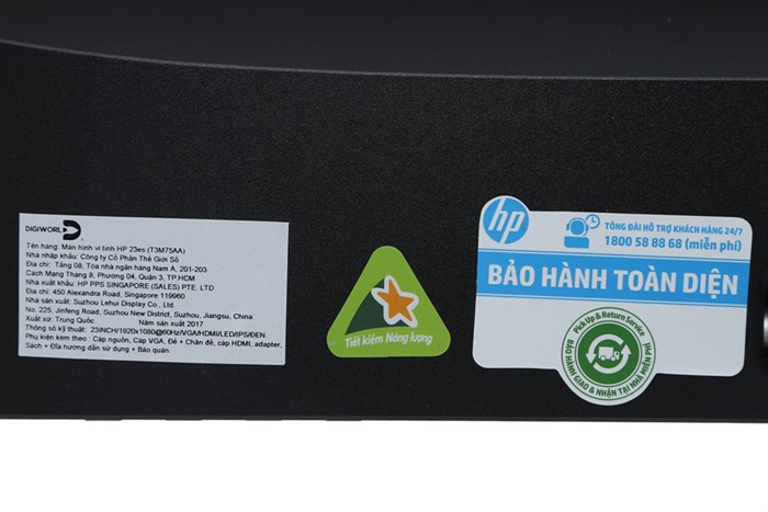 Màn hình HP Full HD 23 inch 23ES Màu Đen