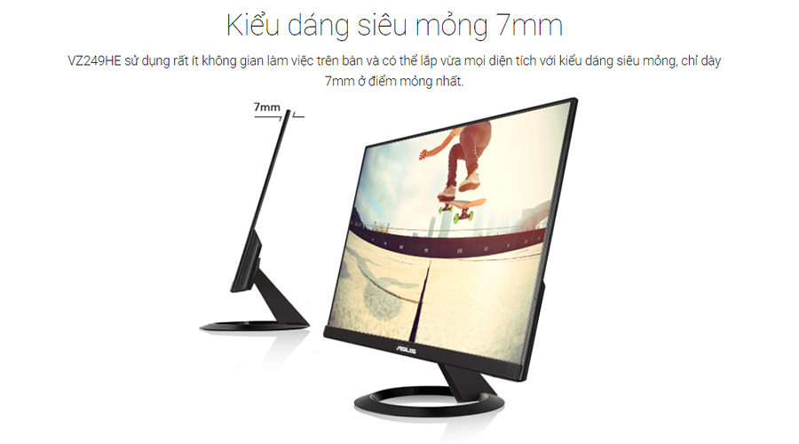 Màn hình Asus Full HD 23.8 inch VZ249HE