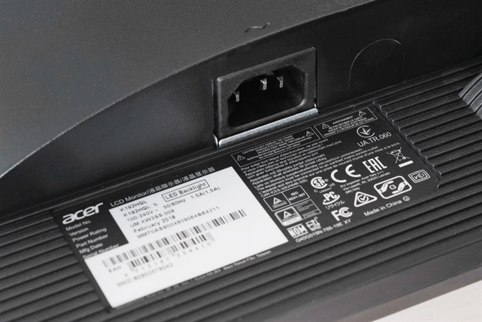 Màn hình Acer HD LCD K192HQL 18.5 inch Màu Đen