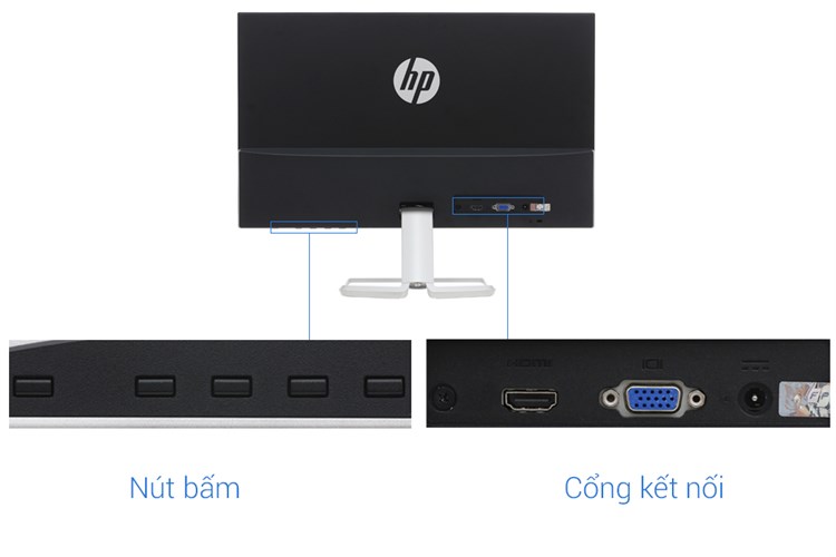 LCD HP 23F 23 inch Full HD (3AK97AA) Màu Đen