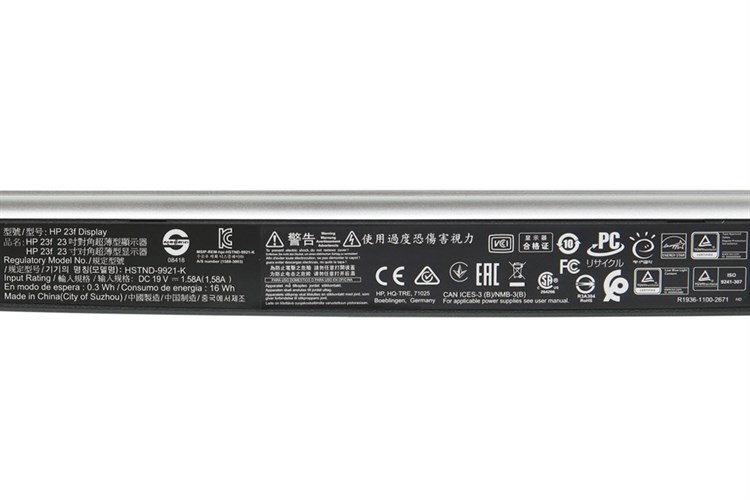 LCD HP 23F 23 inch Full HD (3AK97AA) Màu Đen